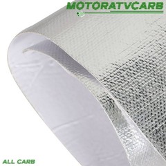 ALL-CARB 24In × 12In × 0.04In Adhesive Backed Aluminized Heat Barrier