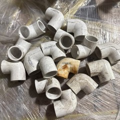 Lot of 16 PVC 1” 90° Elbow Sch 40 Slip x Slip Mixed Brands Plumbing Fittings