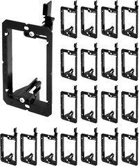 Low Voltage Mounting Bracket, 20 Pack 1 Gang Single Gang Drywall Mounting Wall P