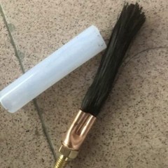 M6 Weld Cleaning Brush Thread 6mm Carbon Fiber Polish Weld Brush For Tig Mig