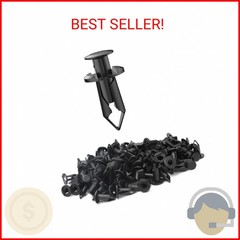 Alpha Rider 100pcs 8mm Fender ATV Push Retainer Clips Fastener for Honda Suzuki