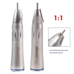 Dental 1:1 LED Optic surgical Straight Inner External Spray Handpiece NSK Style