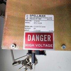 Spellman RFX1636 Power Supply RFX1636 – RF Output- 115VAC Input – Untested