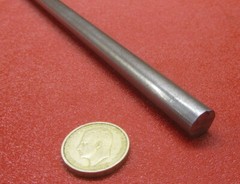 4140/4142 Steel Rod, Metric 12 mm Dia. (-0.051) x 3 FT Length