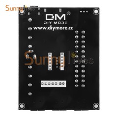 20Pin 24Pin ATX Power Supply Breakout Board Adjustable Voltage Module + Case DIY
