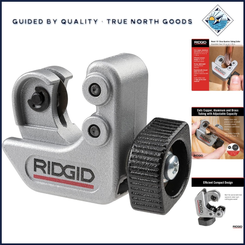 Close Quarters Tubing Cutter for Small Diameter Metal and Plastic Tubing