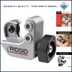 Close Quarters Tubing Cutter for Small Diameter Metal and Plastic Tubing