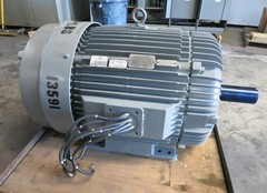 REBUILT Reliance 150 HP AC Motor 460V 1190 RPM 445T TEFC 170A 150HP 460 VAC