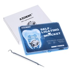 AZDENT Dental Orthodontic Self-Ligating Brackets Braces Roth MBT 022 Hooks 345