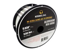 ER5356 M-5356 0.030 in. Dia 1 lb. Aluminum Mig Welding Wire Spool (2 Rolls)