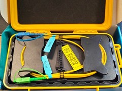 LC/APC-LC/APC OTDR test extension line 1KM SM Fiber cable box NEW