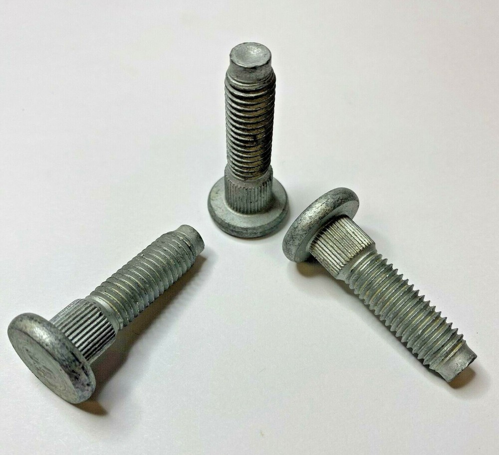10-Pack M10-1.5 x 36 mm Knurled-Neck Carriage/Stake Bolts, Grade 10.9 (3058SB)