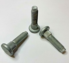 10-Pack M10-1.5 x 36 mm Knurled-Neck Carriage/Stake Bolts, Grade 10.9 (3058SB)