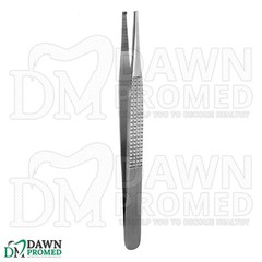 3 Pcs Bonney Tissue Forceps 1×2 Teeth Serrated Tips 7″ Surgery Instruments Set