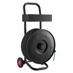 Uimoso Strapping Cart for PET/PP Polyester Straps with 8-inch Core