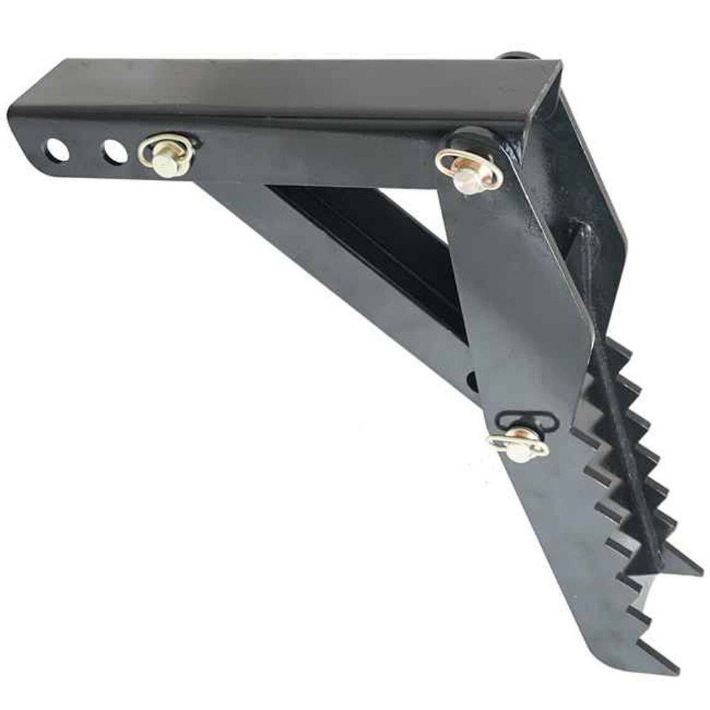 24″ Backhoe Thumb Hoe Clamp 1/2″ Steel Plate Assembly Weld On Adjustable Folding