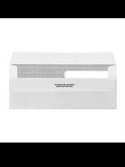 Blue Summit Supplies Flip and Seal Double Window Security Check Envelopes 500…