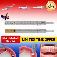 US Dental Locator Core Tool 3-in-1 Insertion Removal Driver Zest Locator Legacy
