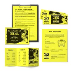 500 Count Astrobrights Lift Off Lemon Color Paper 24 lb Vibrant Print Quality