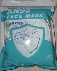 ChangYu Icreate KN95 Face Mask 5pk, GB2626-2006 Standard, Non-Medical