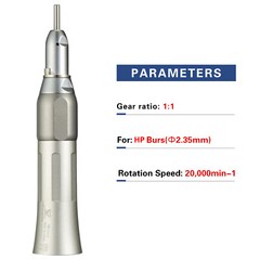 Dental Fiber Optic LED E-generator / Low Speed Handpiece 2/4H Push