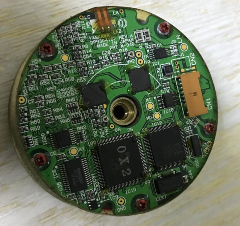 Used & Tested UTSAH-B17BB Encoder Fit for YASKAWA Servo Motor 180 Days Warranty