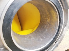 Matex Nitrex Fire Hose 5”x100′ Nitrile w/ Storz Couplers Surplus Pressure Tested