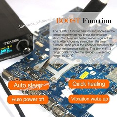 For Dewalt 20V Battery Portable Soldering Iron Cordless Soldering Station DIY