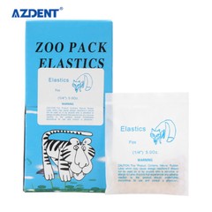 5000pcs Orthodontic Dental Elastics Band Animal images Fox Rabbit Squirrel