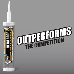 9.5 Oz. Clear Metal Roof Exterior Sealant (12-Pack)