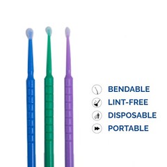 400/Box JMU Micro Applicator Brush Dental Microbrush Tips Regular/Fine/Ultrafine