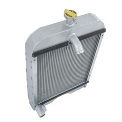 8N8005 86551430 2 low Full Aluminum Radiator For Ford Tractor 2N 8N 9N Model