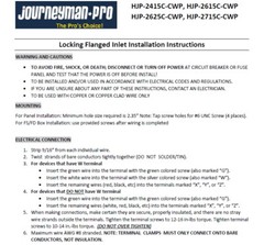2-Gang 20/30 Amp Twist Lock Power Inlet Receptacle L14-30 L14-20 L5-30 L6-30