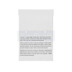 100 14×18 Self Seal Suffocation Warning Clear Poly Bags 1.5 mil Free Shipping
