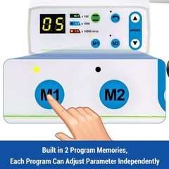 AZDENT Dental LED Brushless Electric Micro Motor 4 Holes LED Micro Motor