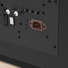Gold Plated HiFi Power Inlet AC 250V 10A IEC C14 Plug