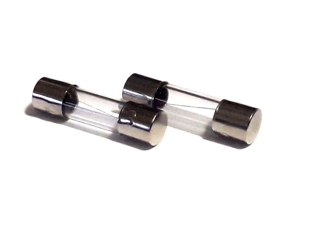 SET OF 2 EACH F3 AL 250V F3AL250V 3A 5x20mm FAST BLOW GLASS FUSES