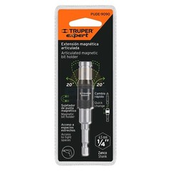 Expert PUDE-9090 Articulated adapter 90 mm magnetic for bits