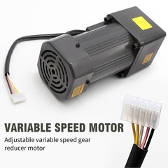 250W 110V 270RPM 5K AC Gear Motor With Variable Speed Controller