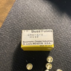 BUSSMANN GMW-1/2 – BUSS SMALL DIMENSION FUSE FAST ACTING (LOT OF 2) NOS