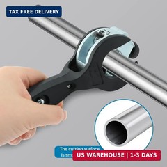 Ratcheting Tubing Cutter, 2 in 1 Close Quarters Tube Compact Cutter, Portable Ra