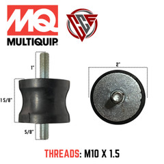 Multiquip Shock mount 4 Pack MVC-64H/Ew, MVC80VH/VHW, MVC82VH/VHW 939010254