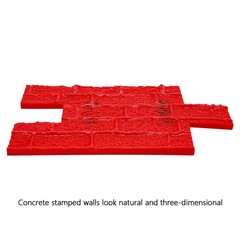 Brick Pattern Decorative Concrete Cement Stamp PU Decorative Stamped Texture Mat