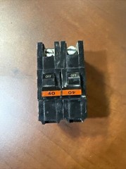 Federal Pacific NA240 40A Circuit Breaker – Black
