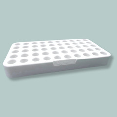 2pk Thermo Nalgene CryoTube Vial Racks 50-Position (5×10) | CAT# [5030-0510]