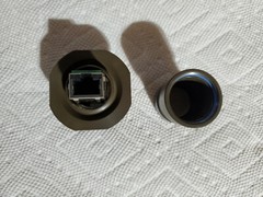 Amphenol RJFTV7PEM1G RJ45 Modular Connector / Ethernet RJ-45 Jack