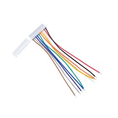 10PCS JST XH2.54mm 10Pin Singleheaded Wire Cable Connector Set Male Female 10CM