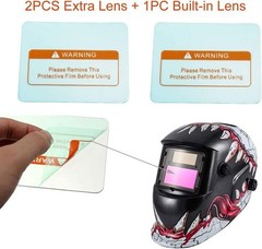 Auto Welders Darkening Helmet Welding Mask Solar Powered ARC TIG MIG Grinding