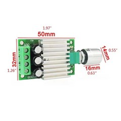 12-30VDC 7A PWM DC Motor Speed Controller w/ On/Off Switch & Potentiometer – NEW