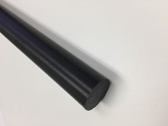 Delrin Acetal Rod Black 1-1/4″ 1.25 diameter 12″ long bushings bearings